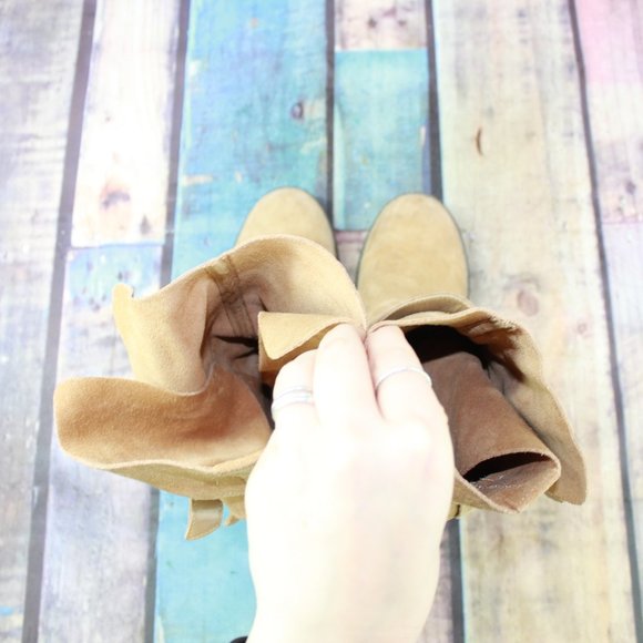 American Eagle Slouch Mid Calf Boots Size 9.5 - Picture 6 of 10